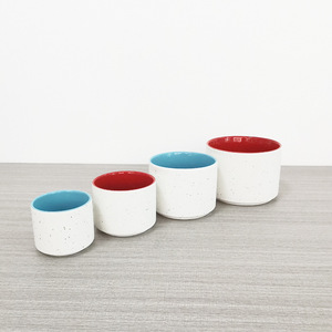 Juego de tarros de cerámica redondos de color sólido para té, café, granos, aperitivos, uso en la cocina - Product Image 2