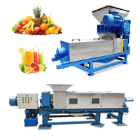 Industriële voedselafvalpers ontwateringsmachine SS304 schroefpers fruitpers ontwateringsmachine voor dranken en fruitsap