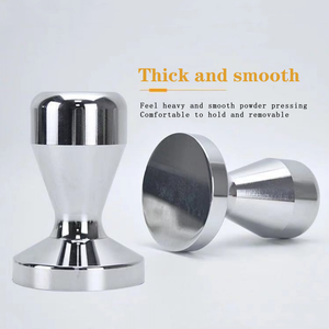 Strumenti per <span class=keywords><strong>caffè</strong></span> Espresso a Base piatta in acciaio inossidabile strumenti di distribuzione a pressione costante distributore di Tamper per <span class=keywords><strong>caffè</strong></span> 49Mm 51Mm 53Mm 58mm - Product Image 5