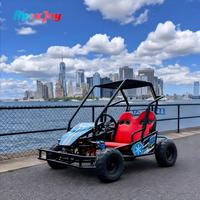 Kart électrique 2 places ApexJoy CROSSER E500-48V 500W homologué CE, buggy tout-terrain parent-enfant, kart utilitaire à batterie pour grossistes