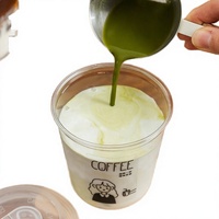 Gobelets jetables en plastique transparents écologiques personnalisés de 8 oz, 12 oz, 16 oz avec couvercles anti-fuite pour les boissons à emporter, jus, lait, thé, café