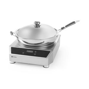 HENDI Modello 3500 Wok a Induzione Linea Profi Attrezzatura da Cucina Commerciale 230V/3500W 340x450x(H)295mm - Product Image 1
