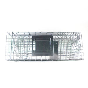 Haierc Live Pet <strong>House</strong> Heavy Duty Folding Raccoon Traps Humane Catch Release Trap for Raccoons Squirrels Simple Box Packaging - Product Image 3
