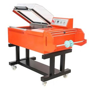 FM-5540 2 в 1 semi автоматическая телефонная будка машина для упаковки в термоусадочную пленку - Product Image 1