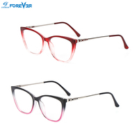 Lunettes de vue anti-lumière bleue en forme de œil de chat en TR90, monture optique tendance OEM