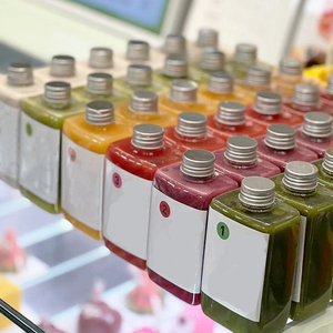 Botellas de Plástico PET Cuadradas de 500 ml (16 oz) al por Mayor con Tapa de Rosca para Envasado de Té de Burbujas para Llevar, Jugos - Product Image 5