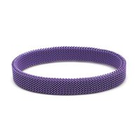 Bracelet extensible en maille de ressort en acier inoxydable, plaqué argent, noir, or, unisexe, simple, pour couple, bijoux de mode en gros