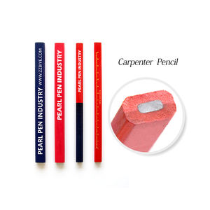 <span class=keywords><strong>Taille</strong></span>-<span class=keywords><strong>crayon</strong></span> en bois de haute qualité pour charpentier, forme carrée, mine noire, logo personnalisé, emballage en vrac pour marquage sur bois - Product Image 3