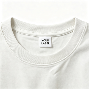 T-shirts Essentiels à Manches Courtes Col Rond Coupe Ample 100% Coton avec Impression DTG Personnalisée pour Marques de Mode – Votre Design pour un Port Quotidien - Product Image 2