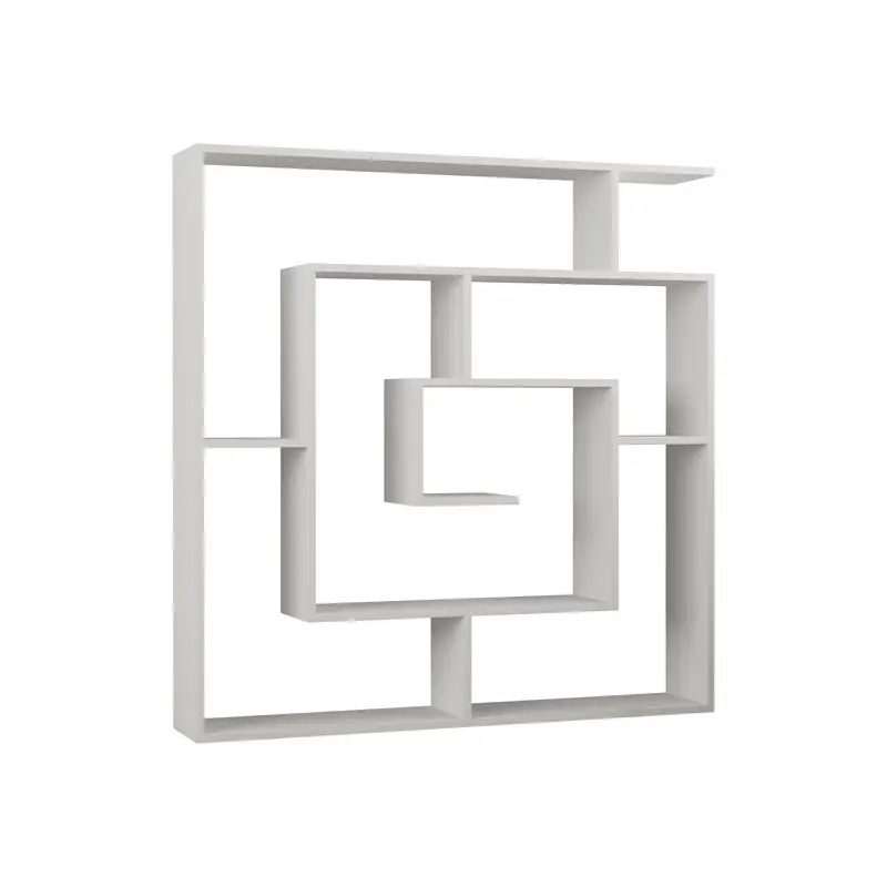 Creative Design Home Decor Geometrische Vierkante Labyrint Houten Boekenkast