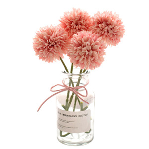 <b>Artificial</b> Chrysanthemum <b>Flowers</b> Silk Dandelion Balls Wedding Home Decor Handmade Floral <b>Arrangements</b> - Product Image 5