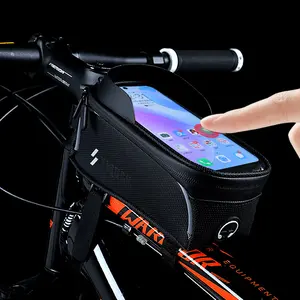 अनुकूलित साइकिल टच स्क्रीन बैग पहाड़ बाइक शीर्ष ट्यूब साइकल चलाना बैग
