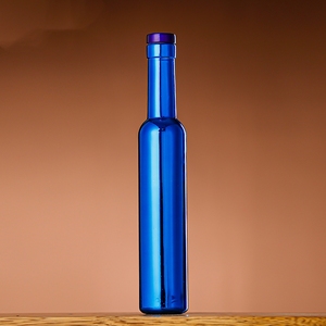 カスタムモダン電気プレート高ワインボトル酒デカンターゴールデンジュースアイスワインボトルガラスウェディングジュース用 - Product Image 6