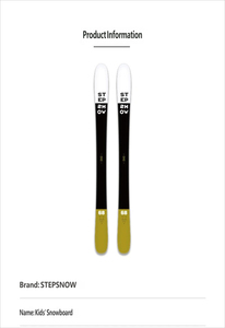 Skis de fond alpins OEM personnalisés, construction en bois, légers et flexibles, équipement de <span class=keywords><strong>ski</strong></span> d'hiver <span class=keywords><strong>pour</strong></span> adultes - Product Image 2
