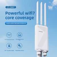 COMFAST CF-EW87 Point d'accès sans fil extérieur double bande Gigabit haute puissance avec couverture omnidirectionnelle extérieure de 3600M