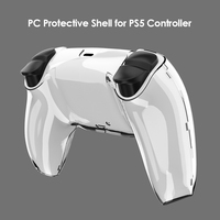 Coque transparente pour contrôleur Dual Sene 0.8mm Ultra-mince Transparent Protector Case Gamepad Housing Shell for PS5