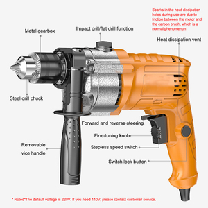 Kit d'outils électriques sans fil SC-HT174 : perceuse, clé à main, outil de taille-haie et boîte à outils - Product Image 5