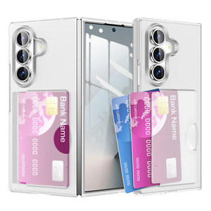 เคสใส่บัตรสำหรับ Samsung Z Fold 7, มีช่องใส่บัตร 3 ช่องและช่องใส่เงินในตัว, เคสกันกระแทกแบบกระเป๋าสตางค์สำหรับ Z Fold 8 Ultra - Product Image 4