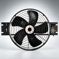 Ventilateur axial industriel en métal robuste, pratique et très demandé, pour la ventilation des cuisines, salles de bain, restaurants et usines