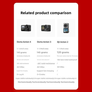 Para Osmo Action 4, Cámara Deportiva CMOS HD, Esquí, Motociclismo, Pesca, Pregrabación, WiFi, Antivibración Electrónica - Product Image 4