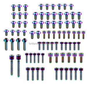 공장 가공 컬러풀 티타늄 볼트 업그레이드 키트 서론 울트라 비용 - Product Image 1