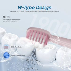 <span class=keywords><strong>2026</strong></span>年批发旅行用充电式电动牙刷带旅行盒2个刷头 - Product Image 4