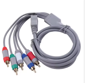 <span class=keywords><strong>Cable</strong></span> de Audio y Video de Alta Definición de 1.8 m, Accesorios para Juegos para Nintendo <span class=keywords><strong>Wii</strong></span>, <span class=keywords><strong>Cable</strong></span> AV Componente - Product Image 3