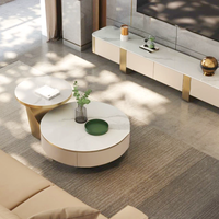 Table basse Tuochen pour salon, simple, moderne, luxe léger et haut de gamme