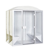Nuevo diseño vapor seco de habitación de sauna de combinación vapor mojado Baño