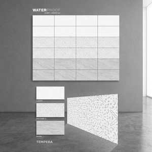 Carreaux muraux en céramique numérique 3D modernes Vistaar 300x600 mm, antidérapants, résistants aux acides, design pour murs intérieurs - Product Image 4
