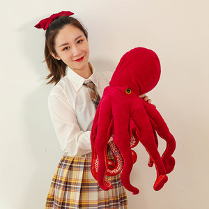 Bestseller CPC: Peluche Gigante di <span class=keywords><strong>Polpo</strong></span> Morbido e Realistico, 45cm 85cm 120cm, Rosso e <span class=keywords><strong>Blu</strong></span>, Cuscino Giocattolo Animale Marino in Cotone PP - Product Image 6