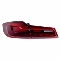 Feux arrière modifiés à lentille rouge pour voiture, expédition directe d'usine NAFU pour BMW G30 G38 2018-2020, durée de vie LED de 50 000 heures