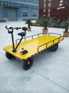 Carretilla Eléctrica con Plataforma de Carga de 1000 kg de Capacidad - Product Image 2