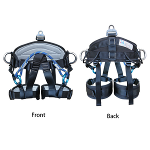 高品質調節可能なハーフボディセーフティハーネスクライミングセーフティハーネス空中作業登山用具落下防止 - Product Image 3