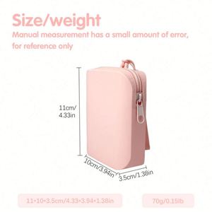Nouveauté - Sac à nourriture pour chien en silicone imperméable, grande capacité, fermeture éclair, pochette de voyage portable pour chiens de petite et moyenne taille - Product Image 4