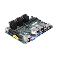 Kansung 3.5 pouces Mini-ITX carte mère prend en charge M.2 NVME SATA3.0 DDR4 double 2.5G LAN 6 Port série RS232