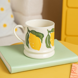 Mug en <span class=keywords><strong>porcelaine</strong></span> à motif de fruits de dessin animé moderne, <span class=keywords><strong>grande</strong></span> capacité, passe au lave-vaisselle et au micro-ondes, <span class=keywords><strong>tasse</strong></span> à café, cadeaux pour filles, boîte de couleur - Product Image 6