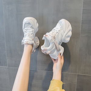 Chaussures de loisirs populaires pour seniors, imperméables et antidérapantes, style sport, course à pied, semelle épaisse, respirantes - Product Image 6