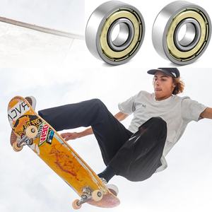 Cuscinetto a Sfera 608 ZZ Monofila 8x22x7mm Doppia Schermatura Scanalatura Profonda in Acciaio Legato Metrico per Skateboard Pattini a Rotelle Confezione da 30 - Product Image 3