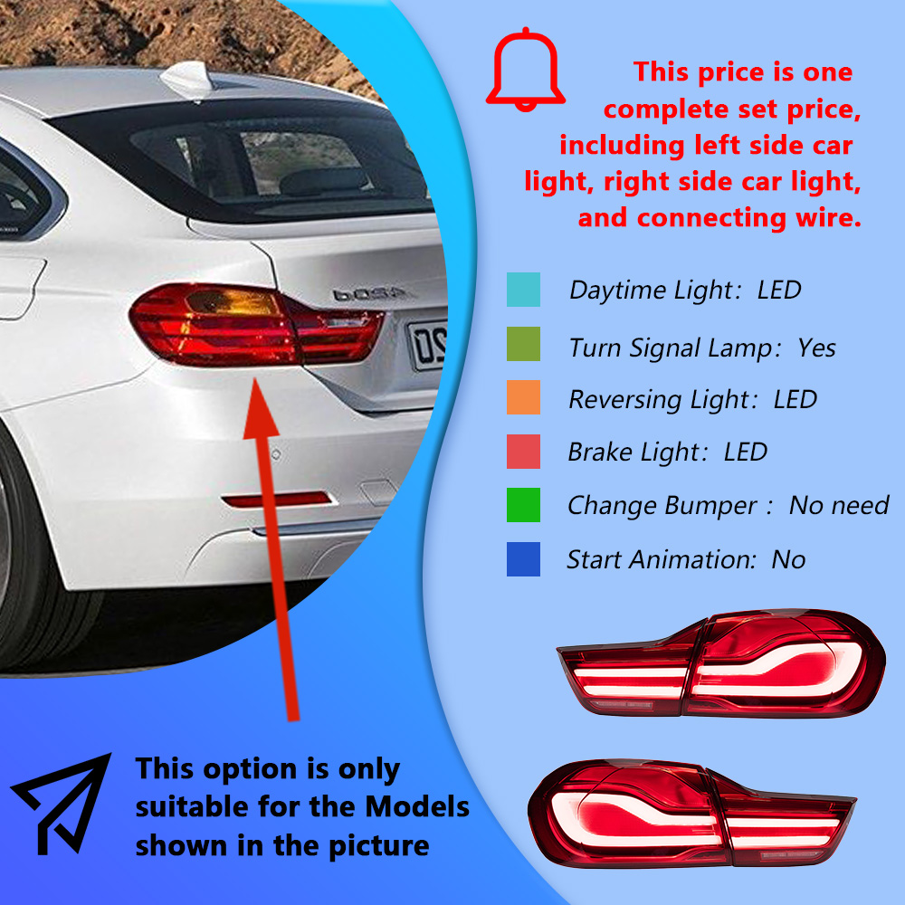 Feu arrière, un ensemble