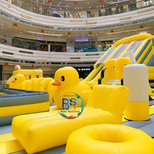 ห้างสรรพสินค้าขนาดใหญ่สวนสนุกสำหรับเด็กปราสาทกระโดดพองเมืองแห่งความสุข