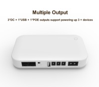 Oferta Especial: Mini UPS de Litio con Montaje en Pared, Interfaz DC POE, 21w, para Router Wifi, Teléfono, PDA, PSP, IPOD, MP4