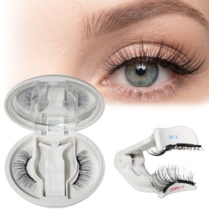 Cils magnétiques doux réutilisables avec faux cils magnétiques, sans colle, avec applicateur, cils magnétiques Quantum - Product Image 1