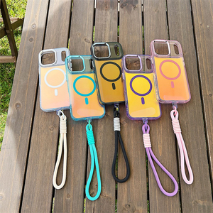 เคสอะคริลิกใสแบบแม่เหล็ก 2 in 1 สำหรับ iPhone 17 16 Plus, เคสสำหรับ iPhone 17 Pro Max พร้อมคลิปป้องกันกล้อง - Product Image 1