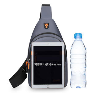 JINGPIN กระเป๋าคาดหน้าอกผู้ชายผ้าอ็อกซ์ฟอร์ดกระเป๋าสะพายข้างความจุขนาดใหญ่สำหรับชุดประจำวันฤดูใบไม้ผลิ 2026 - Product Image 2