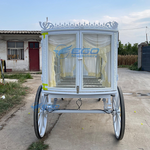Coche Fúnebre Eléctrico de Lujo, Furgoneta para Servicios Funerarios, Carruaje Personalizado, Coche Fúnebre Tirado por Caballos, Remolque para Coche Fúnebre - Product Image 2