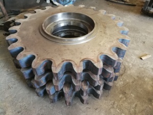 ล้อโซ่สายพานลำเลียงเหล็กกล้าคาร์บอนพื้นผิวฟันแข็ง OEM จากประเทศจีน - Product Image 6