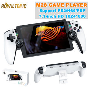 Consola de Juegos Retro Portátil M28 2026 con Pantalla de Salida 4K UHD de 7.1 Pulgadas, Reproductor de Juegos Arcade Portátil Clásico Compatible con <span class=keywords><strong>PS2</strong></span> - Product Image 1