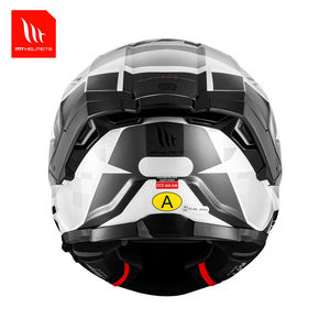 Casque de moto intégral MT THUNDER 4, nouveau modèle ABS, double visière, certifié DOT, fabricant de casques de motocross. - Product Image 3