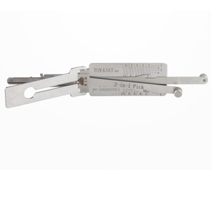 لعبة ليشي 43AT IGN Toy43AT وظيفة (10 قطع) 2 في 1 لسلسلة تويوتا قفل السيارة اختيار وفك التشفير أداة الأقفال - Product Image 2